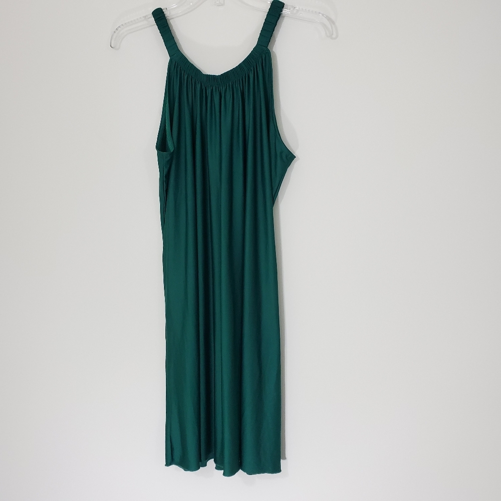 Green Lightweight summer dress, Size Large.